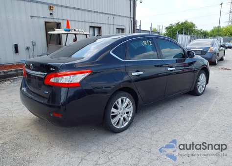 2013 Nissan Sentra Sl из США, поврежденный, VIN 3N1AB7AP7DL668991